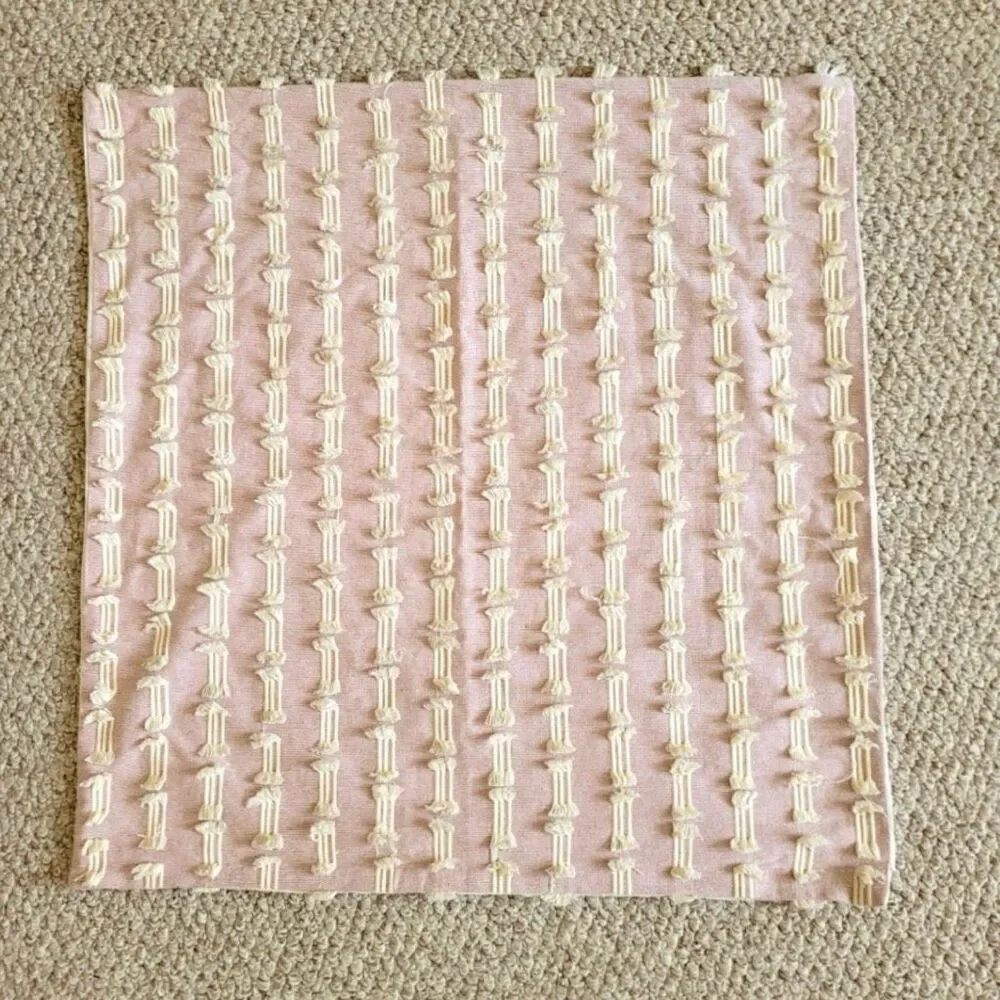 Anthropologie‎ Pillow Sham Pink 26x26